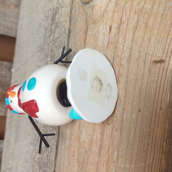 Ceramic Snowman - Picture 2 of 7